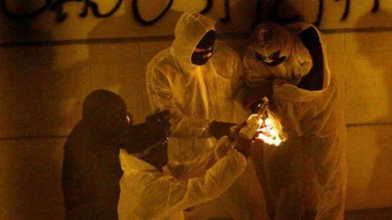 Corse : des supporters du SC Bastia lancent des cocktails Molotov sur des gendarmes à Corte (PHOTOS)