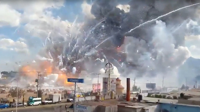 Mexique : des explosions à un marché de feux d'artifice de Mexico font au moins 31 morts (IMAGES)