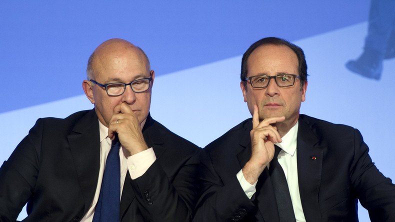 Quand Michel Sapin compare la cote de popularité de François Hollande à celle de l'abbé Pierre