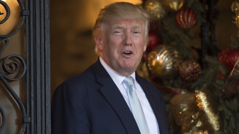 Donald Trump vous souhaite une bonne année… et reste fidèle à son style