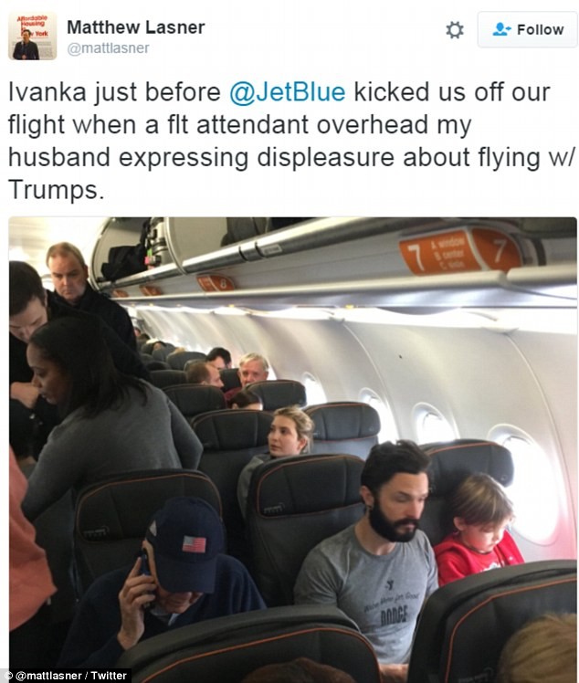 Ivanka Trump chahutée en avion : «Votre père va ruiner le pays !»