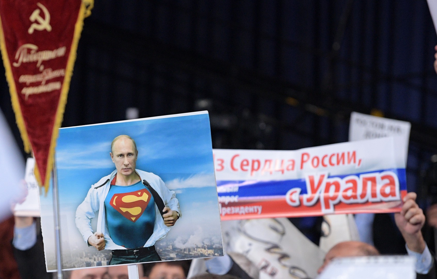 La conférence de presse de Vladimir Poutine en chiffres et images