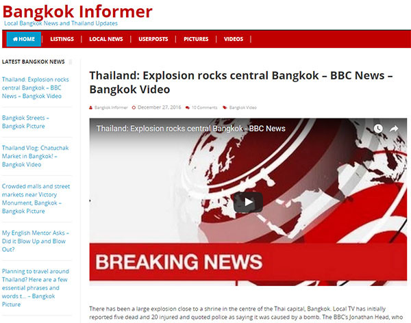 Victime de «fake news», Facebook active son «Safety check» et provoque la panique à Bangkok