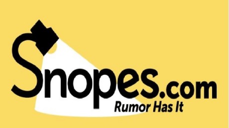 L'impartialité du site Snopes est remise en question