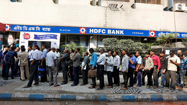 L'Inde fait face au chaos économique après la suppression des grosses coupures