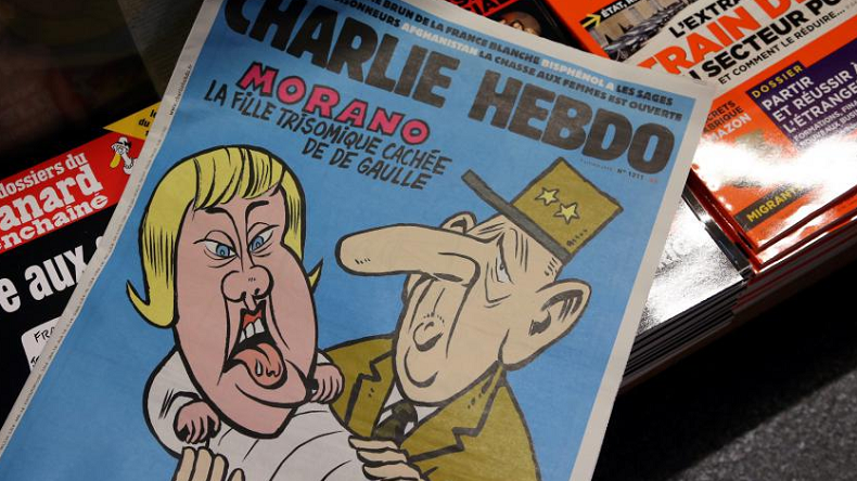 Charlie Hebdo relaxé dans le procès que lui a valu un dessin se moquant des trisomiques