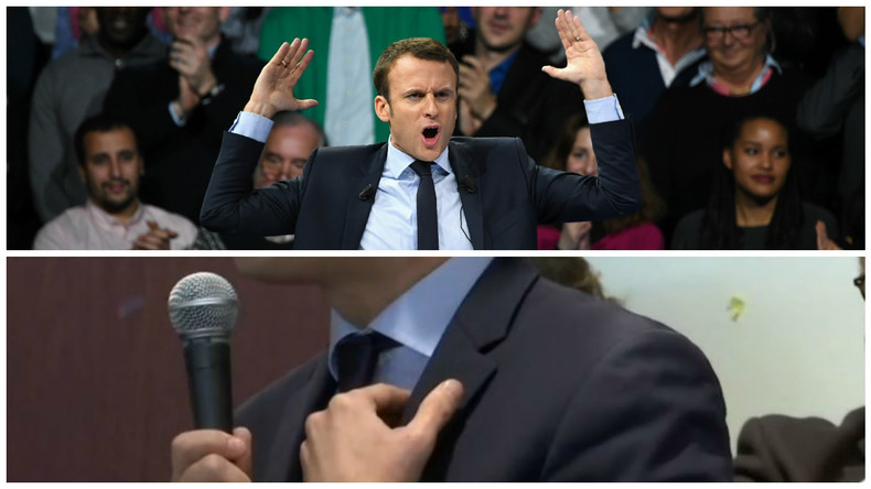 Extinction de voix de Macron : quand le réglage du volume... momentaném'En Marche plus ! (VIDEO)
