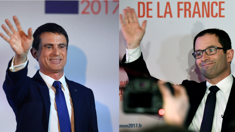 Premier tour de la primaire de la gauche : soutiens affichés, premières piques entre Hamon et Valls