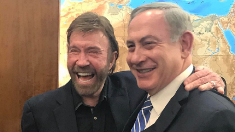 Chuck Norris rencontre Netanyahou : «Israël est fort, mais il est indestructible maintenant» (VIDEO)