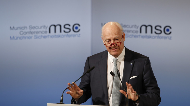 Règlement du conflit syrien: «Où sont les Etats-Unis?» demande Staffan de Mistura