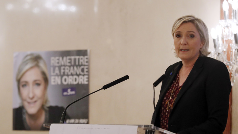 Emplois fictifs : Marine Le Pen n'acceptera d'être entendue qu'après la présidentielle