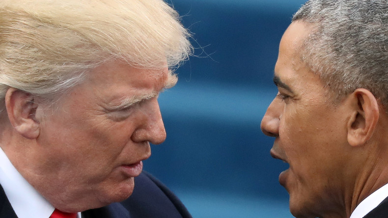 Quand Donald Trump accuse Barack Obama d'organiser les fuites de la Maison Blanche