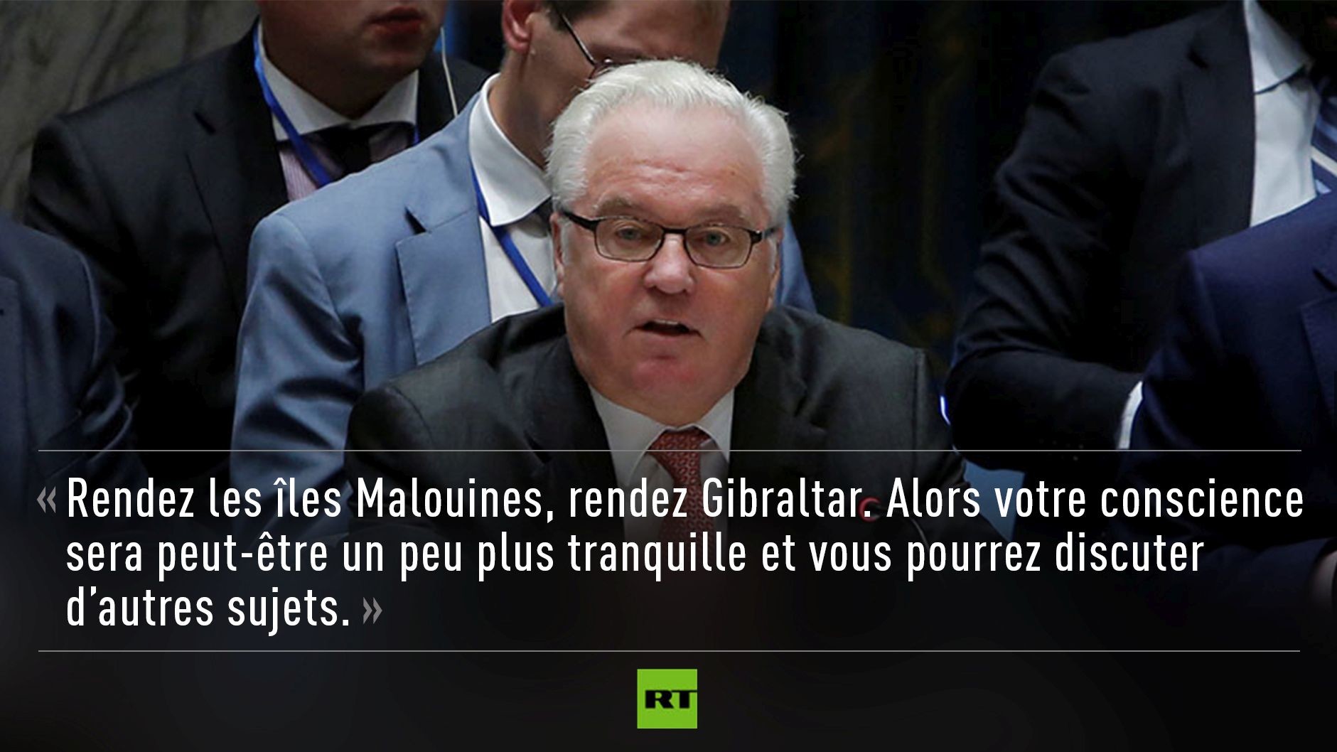 «Toujours à la recherche d'armes irakiennes ?» Les meilleures répliques de Vitali Tchourkine à l'ONU