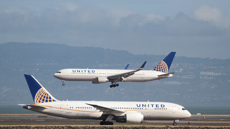 Des avions de la compagnie United Airlines 