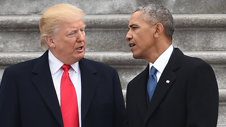 Sur Twitter, Donald Trump accuse Barack Obama de l'avoir mis «sur écoute» pendant l'élection