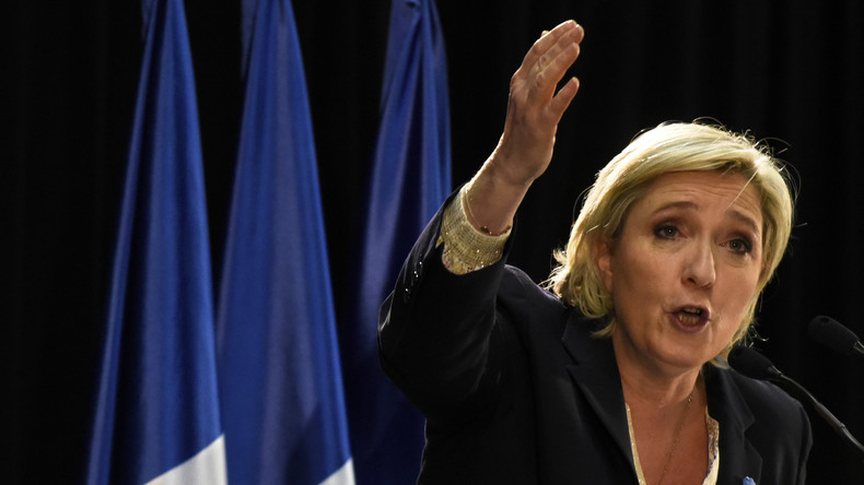 Si elle est élue, Marine Le Pen dissoudra les «groupuscules d'extrême gauche dits "antifas"»