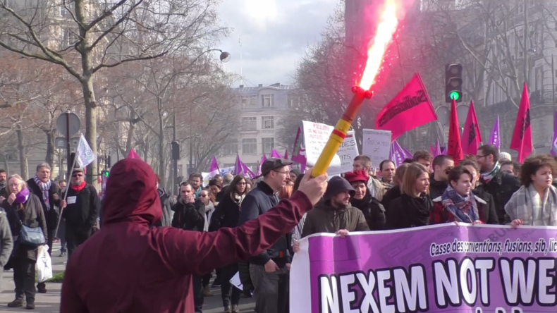 Grand défilé des travailleurs du secteur public à Paris (VIDEO)