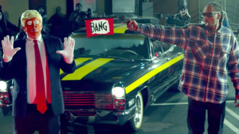 Snoop Dogg tire en direction de Donald Trump dans un clip et crée la polémique