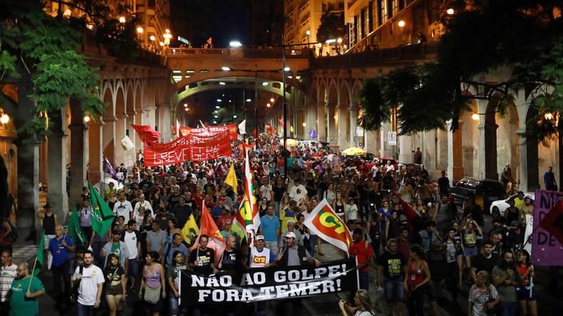 Manifestations de masse contre les mesures d’austérité au Brésil (VIDEO)