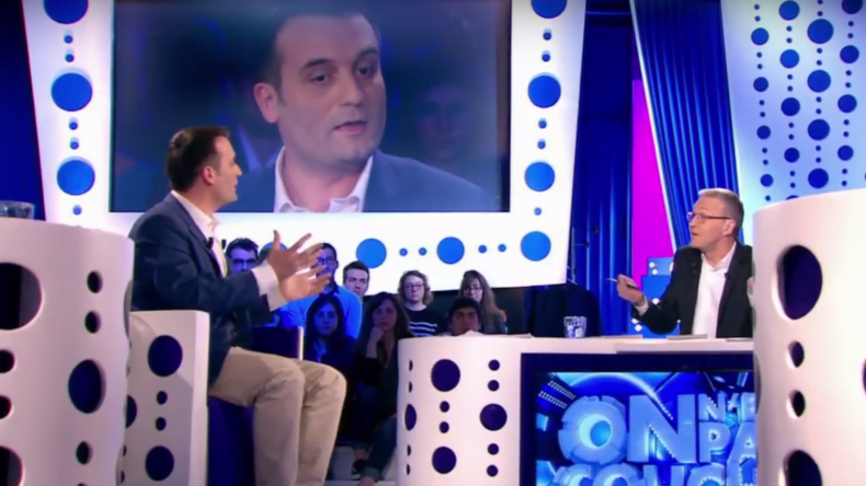 Philippot accuse Ruquier d'être un «militant anti-FN» et son émission d'être un «meeting»