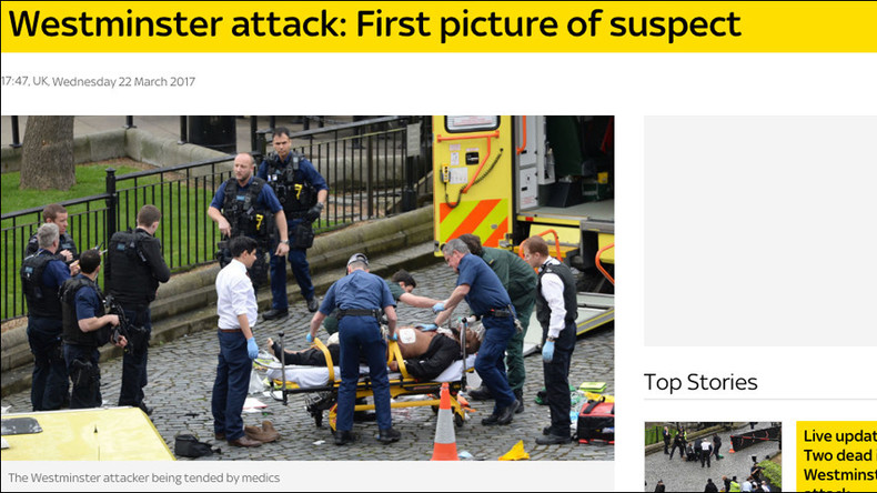 Attaque de Westminster : les premières images d'un suspect ont filtré