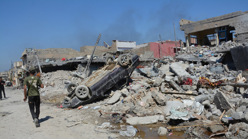 EXCLUSIF : La ville de Mossoul, un champs de ruines