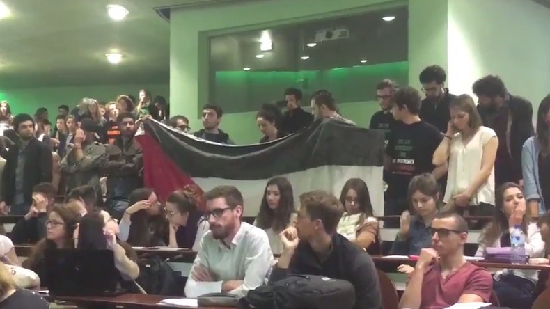 L'ambassadeur d'Israël boycotté par des étudiants pro-palestiniens à Sciences Po Rennes (VIDEO)