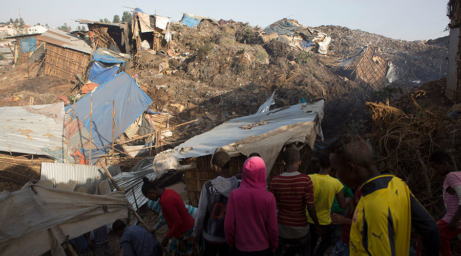 Au moins 48 morts dans l'effondrement d'une montagne d'ordures en Ethiopie