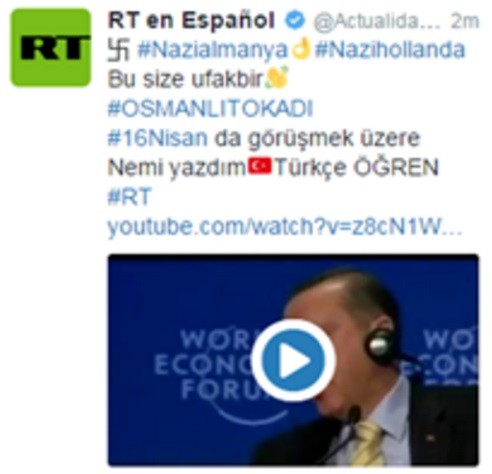 Référendum turc : de nombreux comptes Twitter, dont celui de Bercy et de RT, piratés
