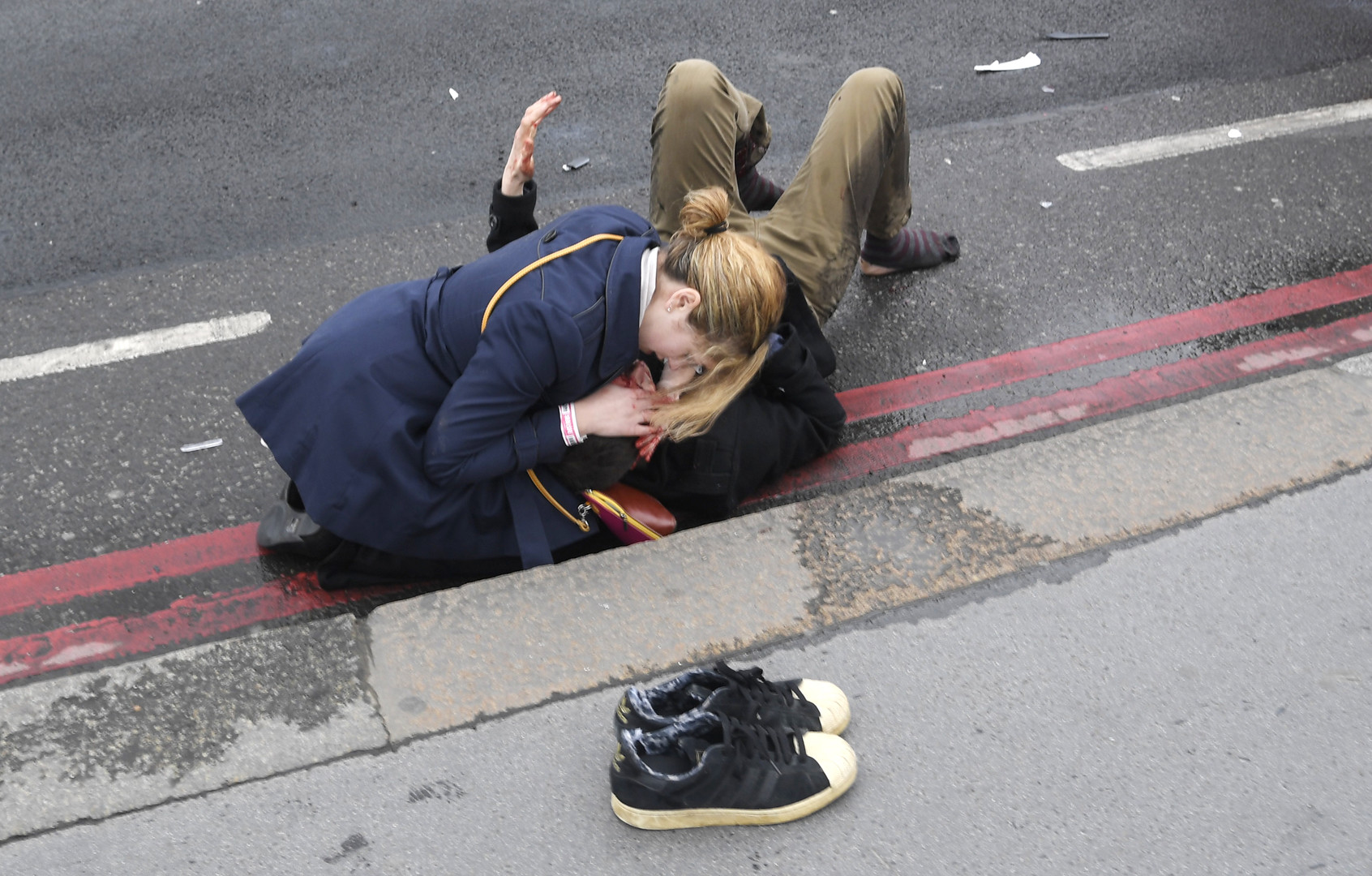 Premières images de Westminster après les coups de feu entendus près du parlement britannique