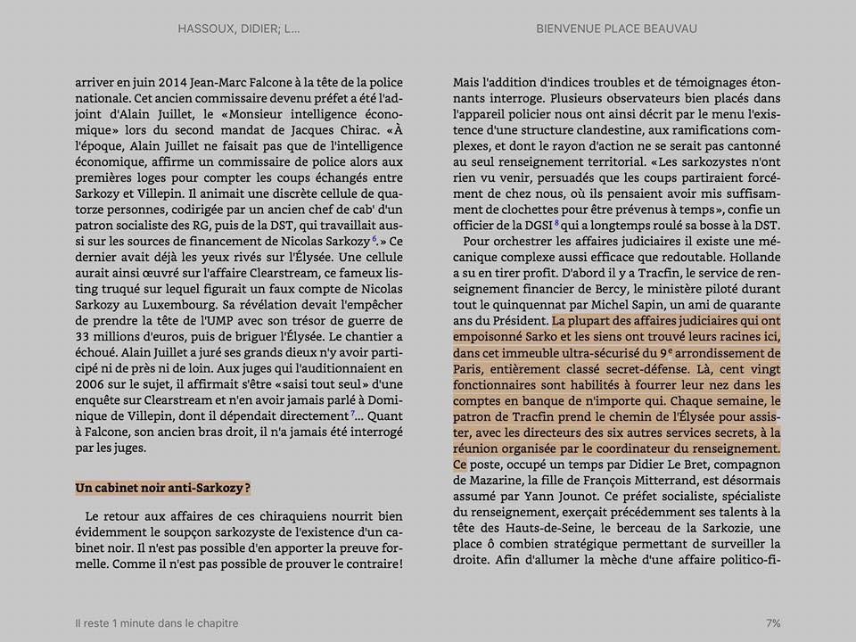 «Bienvenue Place Beauvau» : le livre sur les secrets de la police en «Hollandie» en rupture de stock