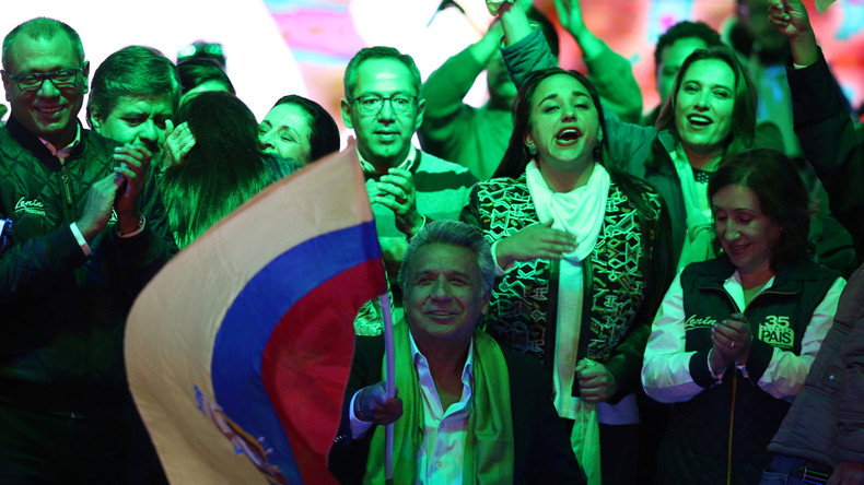 Présidentielle en Equateur : Moreno revendique la victoire, son adversaire conteste le résultat