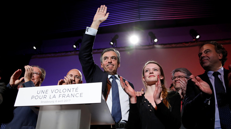 Grand rassemblement de François Fillon à Paris