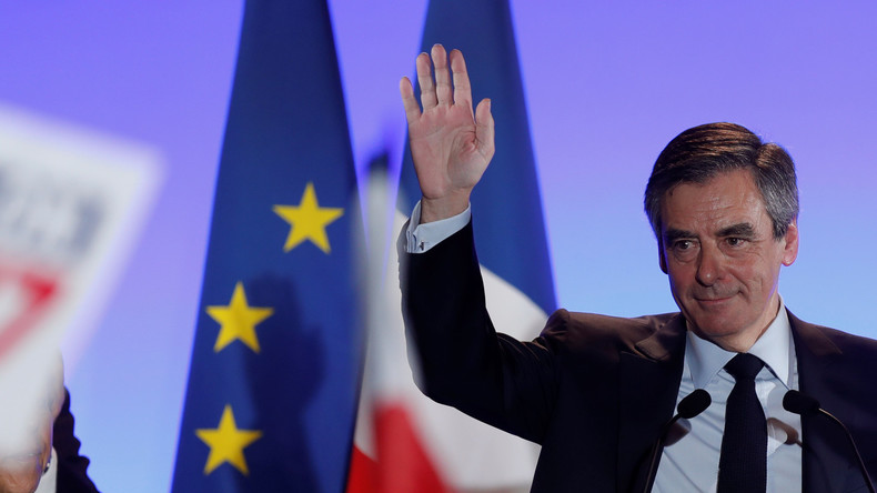 François Fillon en meeting à Nice