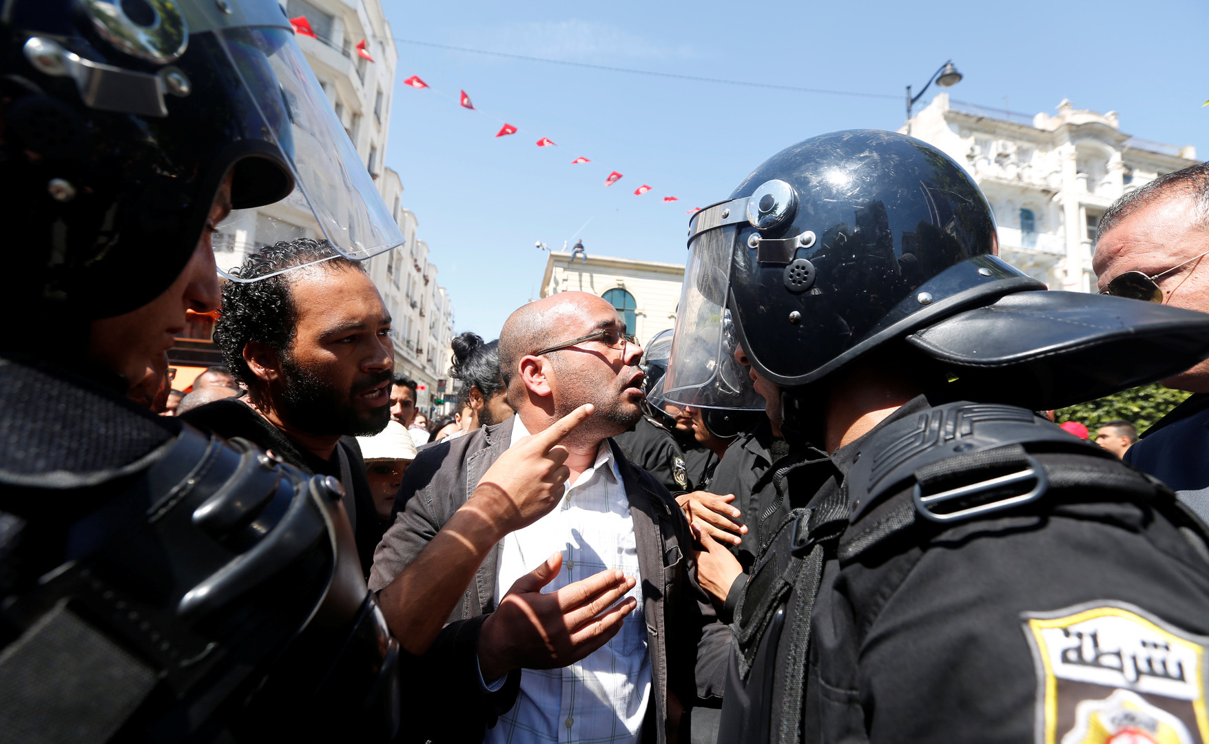 Tunisie : journée de colère estudiantine après des «violences policières» (PHOTOS)