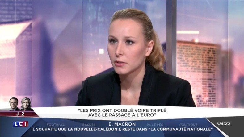 Vidéo de soutien d'Obama à Emmanuel Macron : Marion Maréchal-Le Pen dénonce une «ingérence»