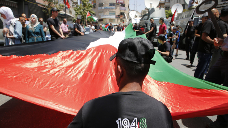 Les Palestiniens commémorent le 69e anniversaire de la «Nakba», plusieurs blessés à déplorer (VIDEO)