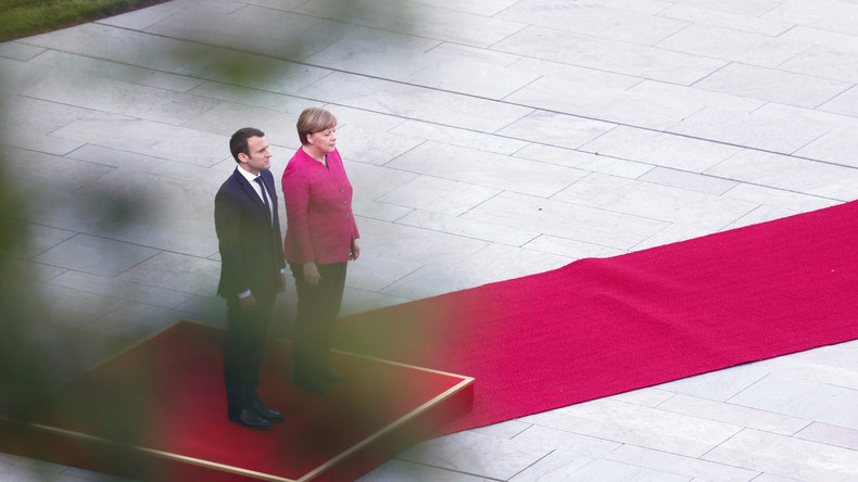En visite en Allemagne, Emmanuel Macron a appelé à une «refondation historique» de l'Europe