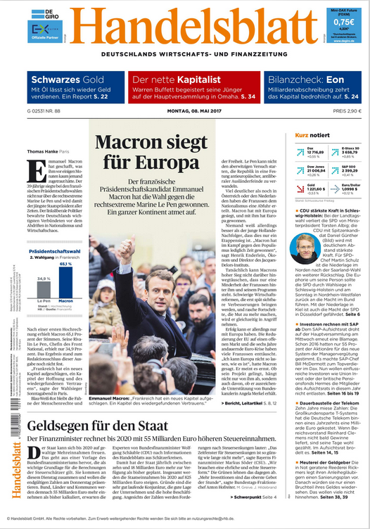 Victoire de l'UE, défis et personnalité : Macron à la une de la presse française et étrangère