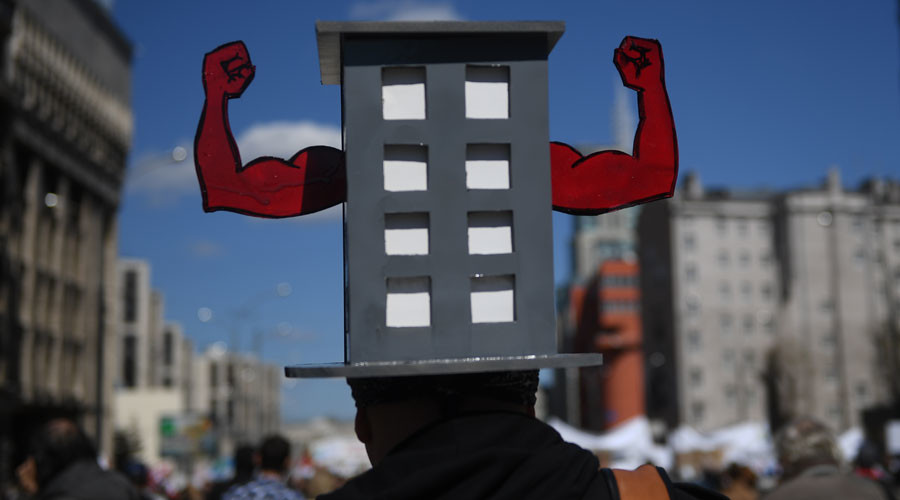 Importante manifestation à Moscou contre un plan de relogement massif