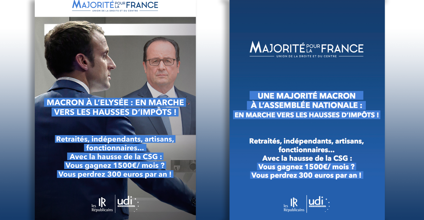 L'UDI aurait obtenu de ses alliés de LR la censure d'un tract jugé trop hostile à Macron
