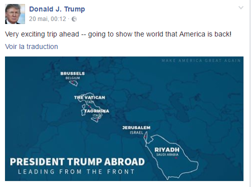 Pour Donald Trump, la Corse est italienne
