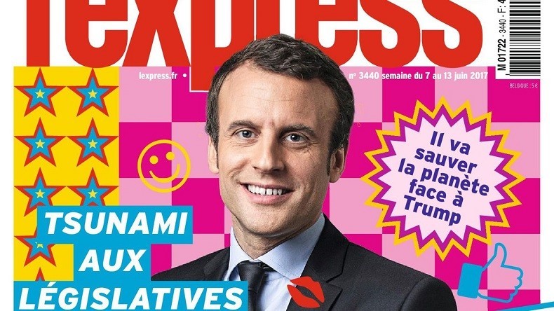 L’Express veut «taquiner la macronmania»… et se fait rattraper par ses anciennes Unes