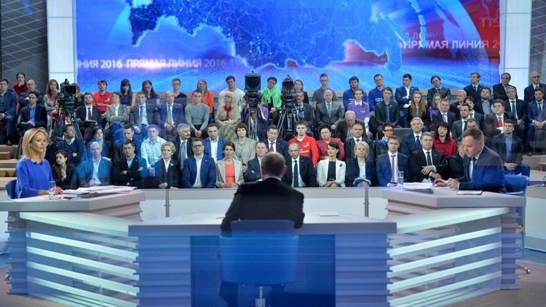 La ligne directe avec Vladimir Poutine à suivre en direct sur RT France le 15 juin