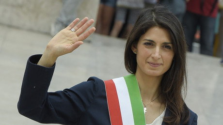 Virginia Raggi, maire de Rome