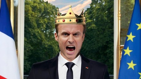 Le portrait présidentiel d'Emmanuel Macron, détourné par un internaute