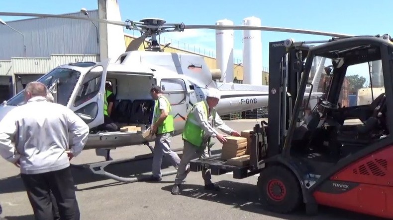 PSA recourt à un hélicoptère pour faire sortir sa production de l'usine bloquée par les GM&S