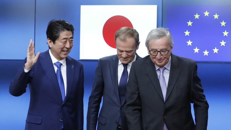 Après le TAFTA et le CETA, voici le JEFTA, négocié en toute discrétion par l'UE