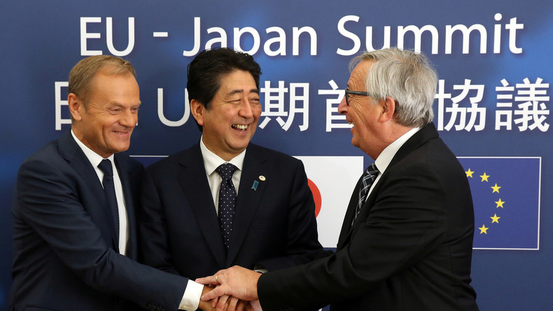 Traité de libre échange entre l'Union européenne et le Japon : un accord de principe a été signé