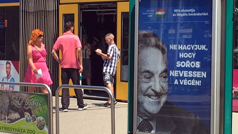Le gouvernement hongrois met fin à la campagne contre Soros avant la venue de Netanyahou